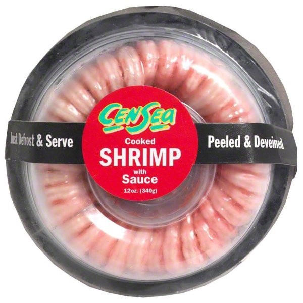 slide 1 of 1, CenSea Cocktail Shrimp Ring, 10 oz