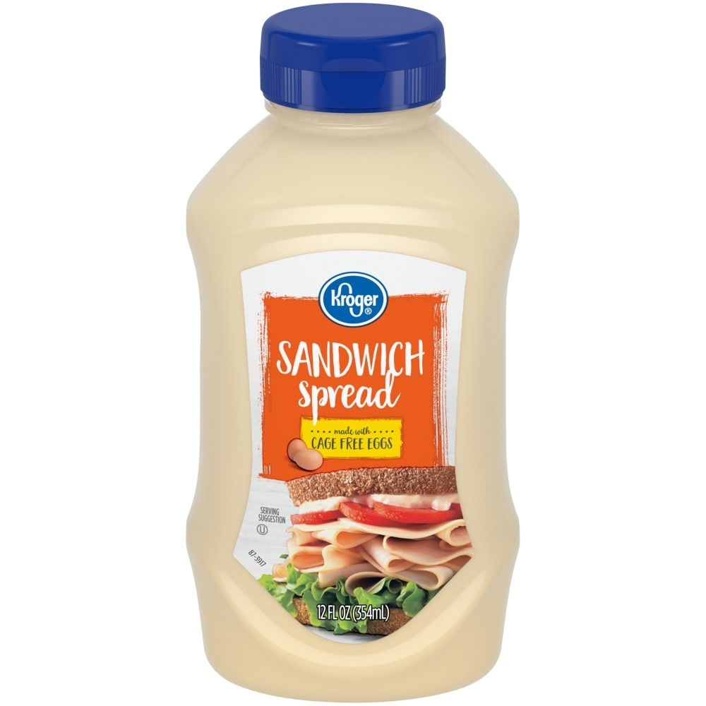 slide 1 of 1, Kroger Sandwich Spread, 12 fl oz