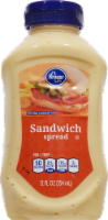 slide 1 of 1, Kroger Sandwich Spread, 12 fl oz
