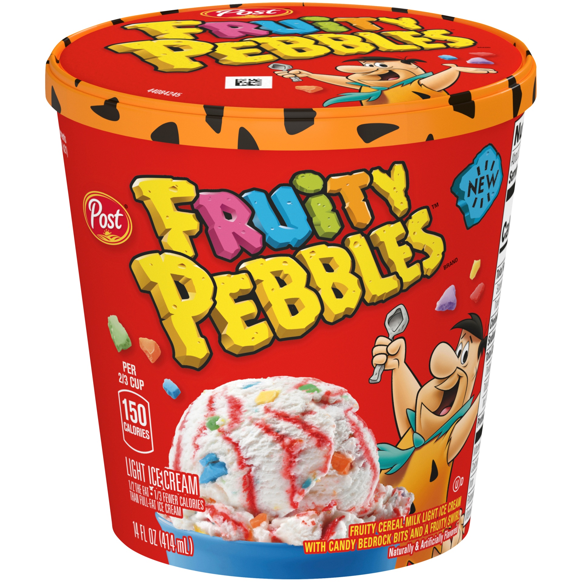 slide 1 of 1, Fruity Pebbles Light Ice Cream, 14 oz