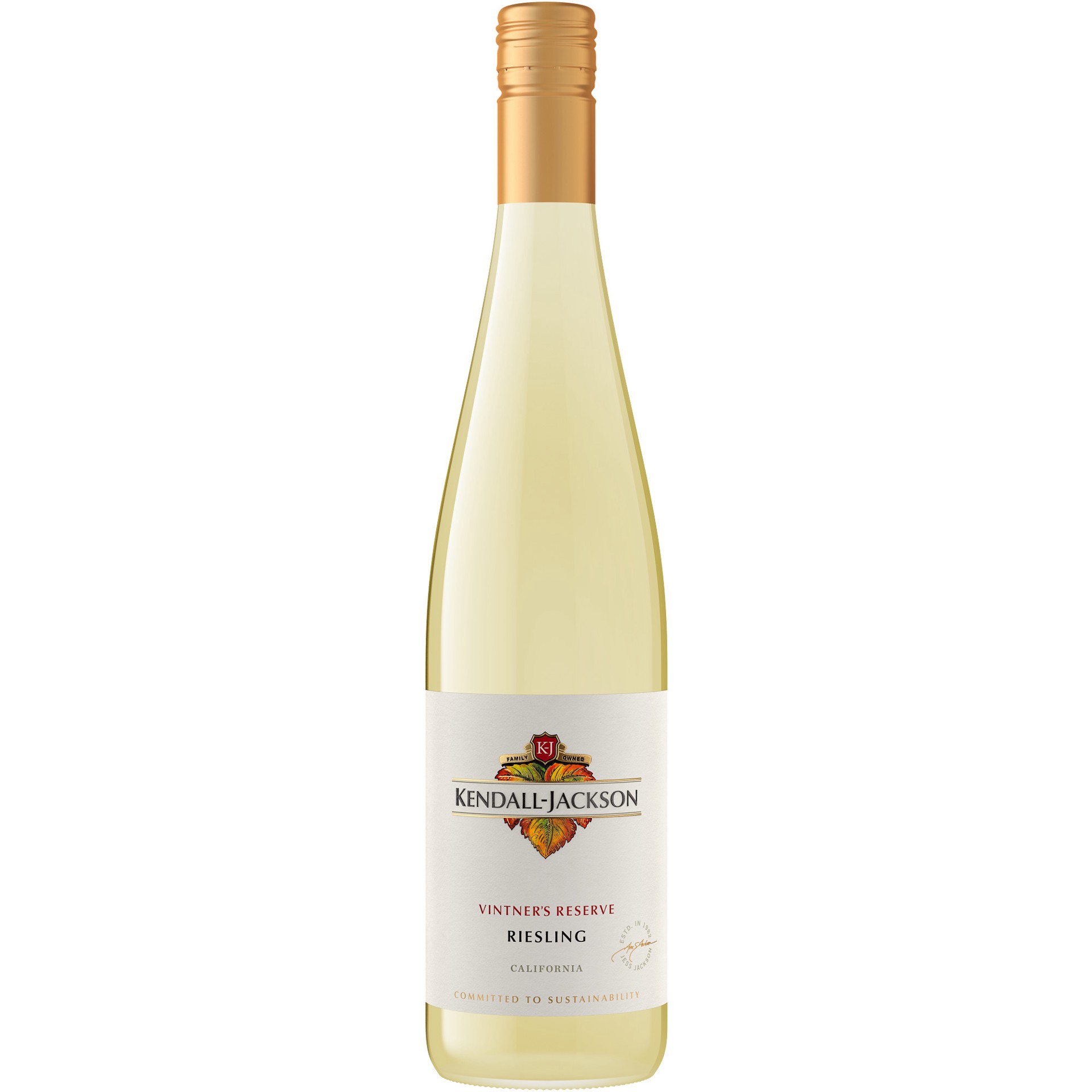 slide 1 of 3, Kendall-Jackson Vintner's Reserve Riesling White Wine, 750ml, 750 ml