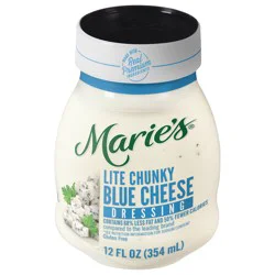 Marie's Lite Chunky Blue Cheese Dressing 12 fl oz
