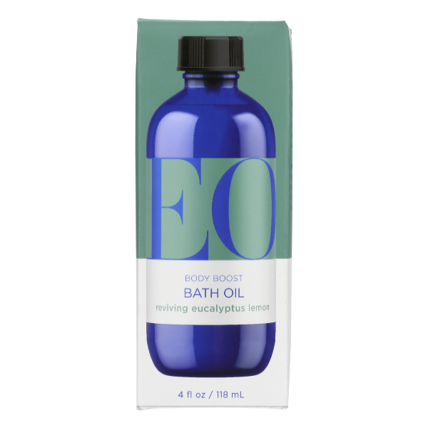 slide 1 of 1, EO Products Eucalyptus Lemon Bath Oil, 4 oz