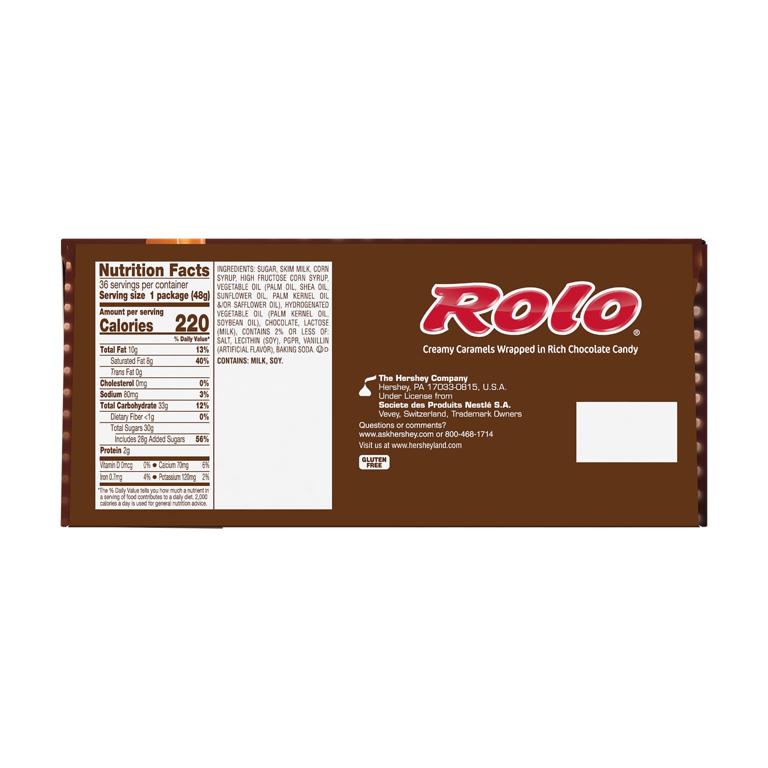 slide 3 of 4, Rolo Chocolate Candy 36 ea, 1.7 oz