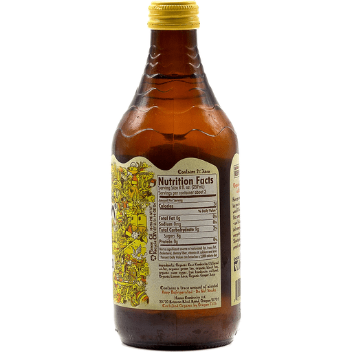 Humm Kombucha Lemon Ginger 414 ml Shipt