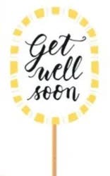 Get Well Soon Bouquet or Plant Pick
