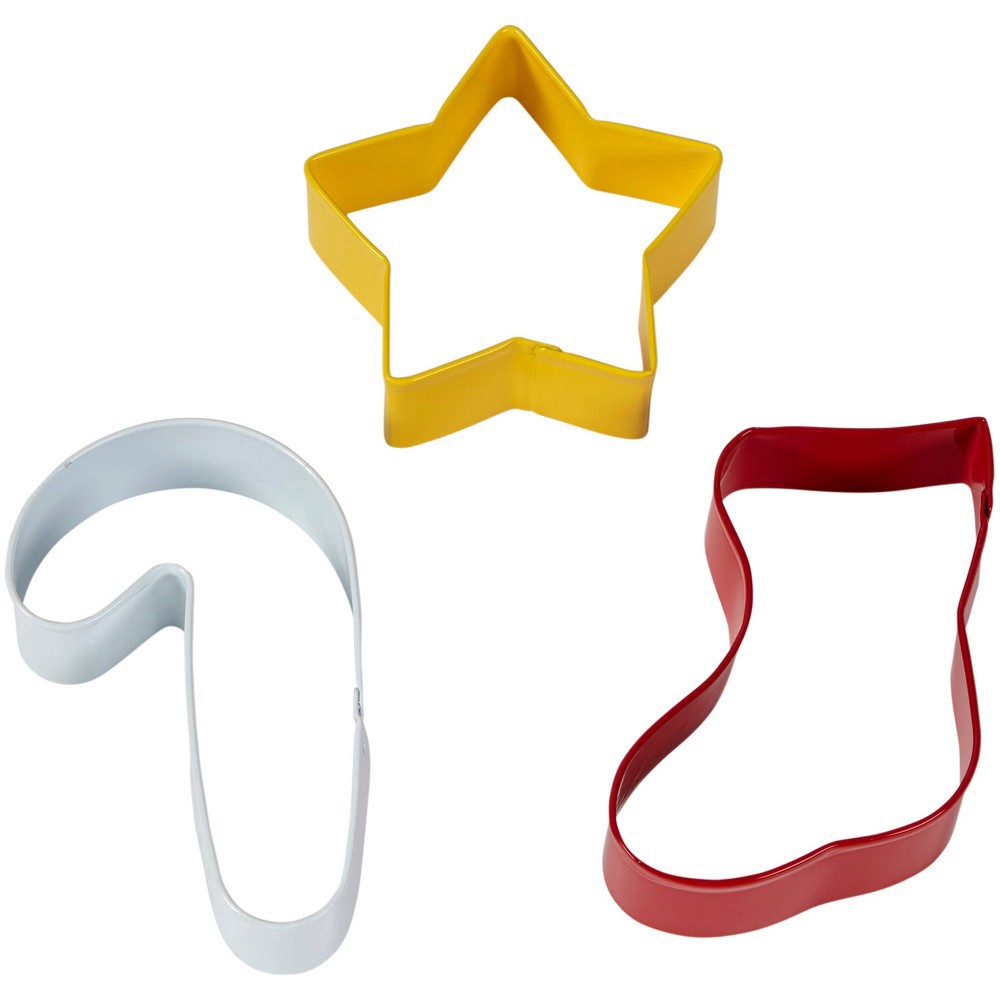 slide 2 of 3, Wilton Holiday Cookie Cutters - Wilton, 3 ct