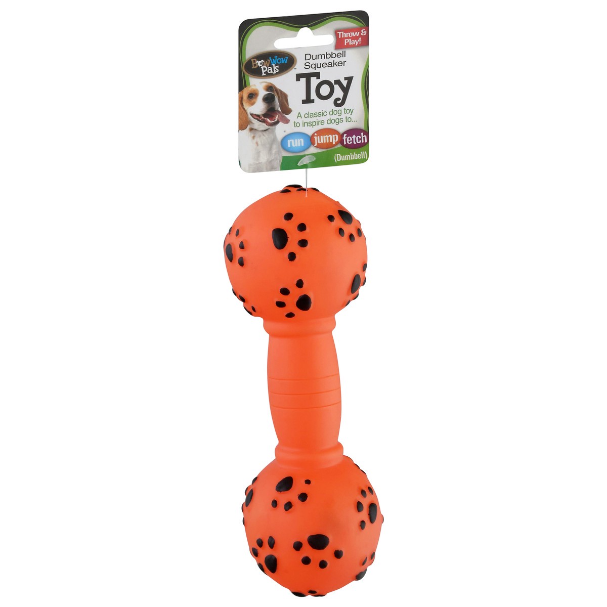 slide 5 of 9, BowWow Pals Dumbbell Squeaker Toy 1 ea, 1 ct