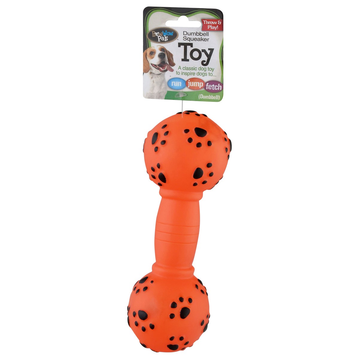 slide 9 of 9, BowWow Pals Dumbbell Squeaker Toy 1 ea, 1 ct