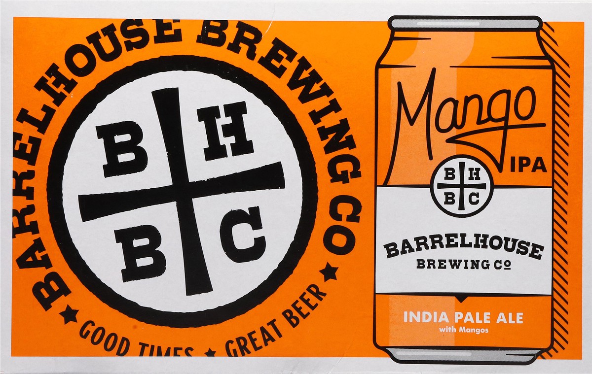 slide 6 of 11, Barrel House Brewing Co. Mango IPA Beer 6 - 12 oz Cans, 6 ct