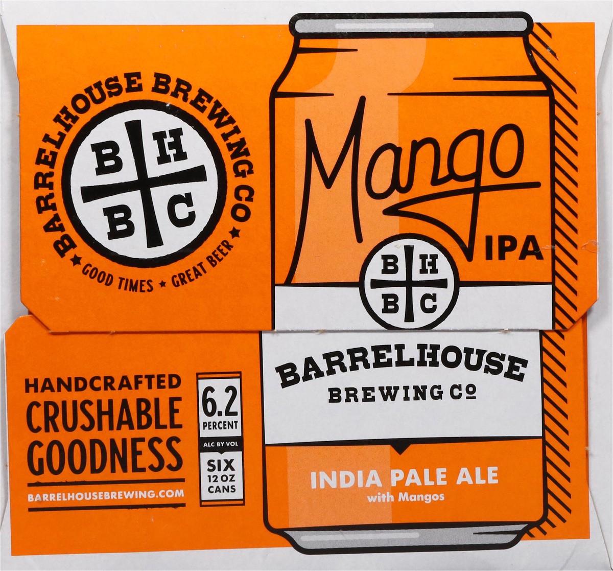 slide 3 of 11, Barrel House Brewing Co. Mango IPA Beer 6 - 12 oz Cans, 6 ct