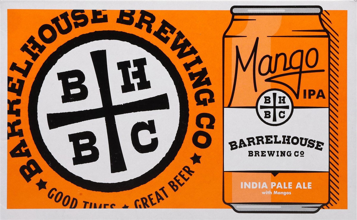 slide 2 of 11, Barrel House Brewing Co. Mango IPA Beer 6 - 12 oz Cans, 6 ct