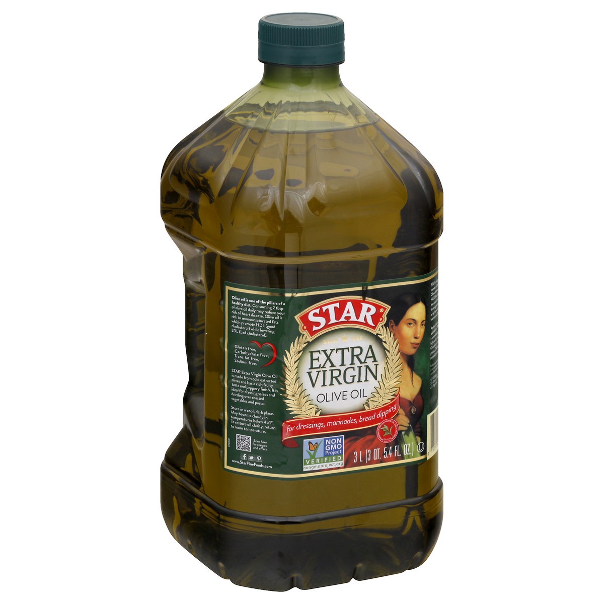 slide 4 of 13, STAR Extra Virgin Olive Oil 3 l, 3 liter