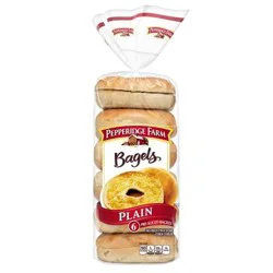 Pepperidge Farm Farmhouse Plain Bagels - 21 oz