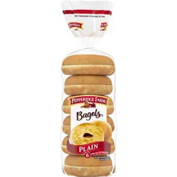 Pepperidge Farm Farmhouse Plain Bagels - 21 oz