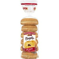 Pepperidge Farm Farmhouse Plain Bagels - 21 oz