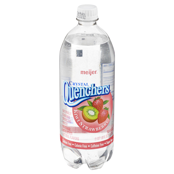 slide 1 of 1, Meijer Strawberry Kiwi Quencher - 1 liter, 1 liter