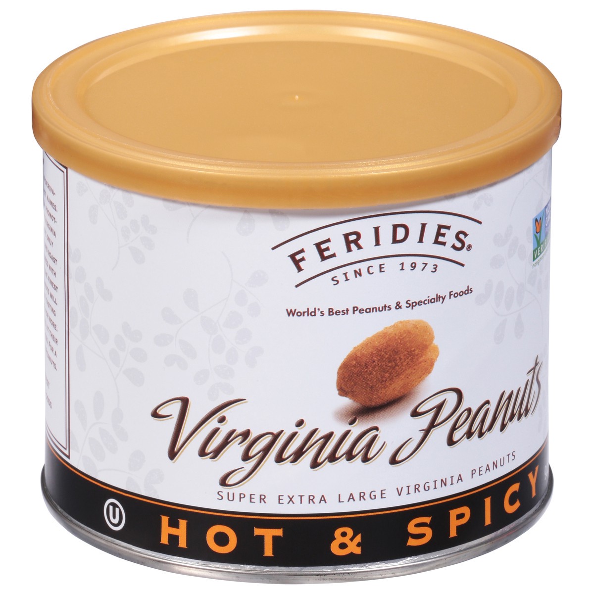 slide 2 of 9, FERIDIES Hot & Spicy Virginia Peanuts Super Extra Large 9 oz, 9 oz
