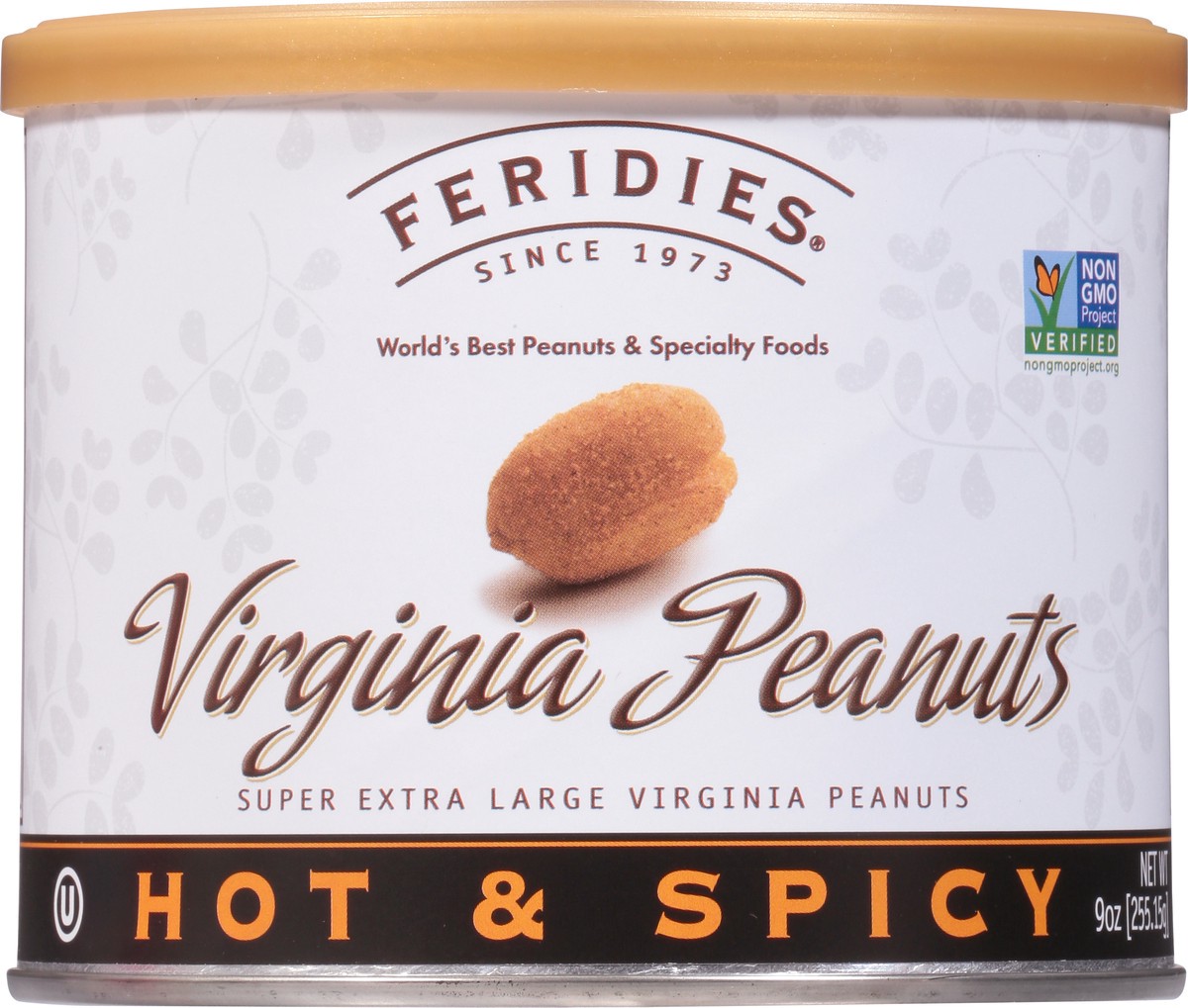 slide 3 of 9, FERIDIES Hot & Spicy Virginia Peanuts Super Extra Large 9 oz, 9 oz