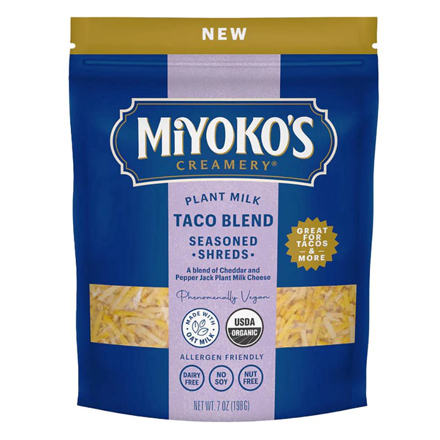 slide 1 of 1, Miyoko's Creamery Plant Based Taco Shreds, 8 oz