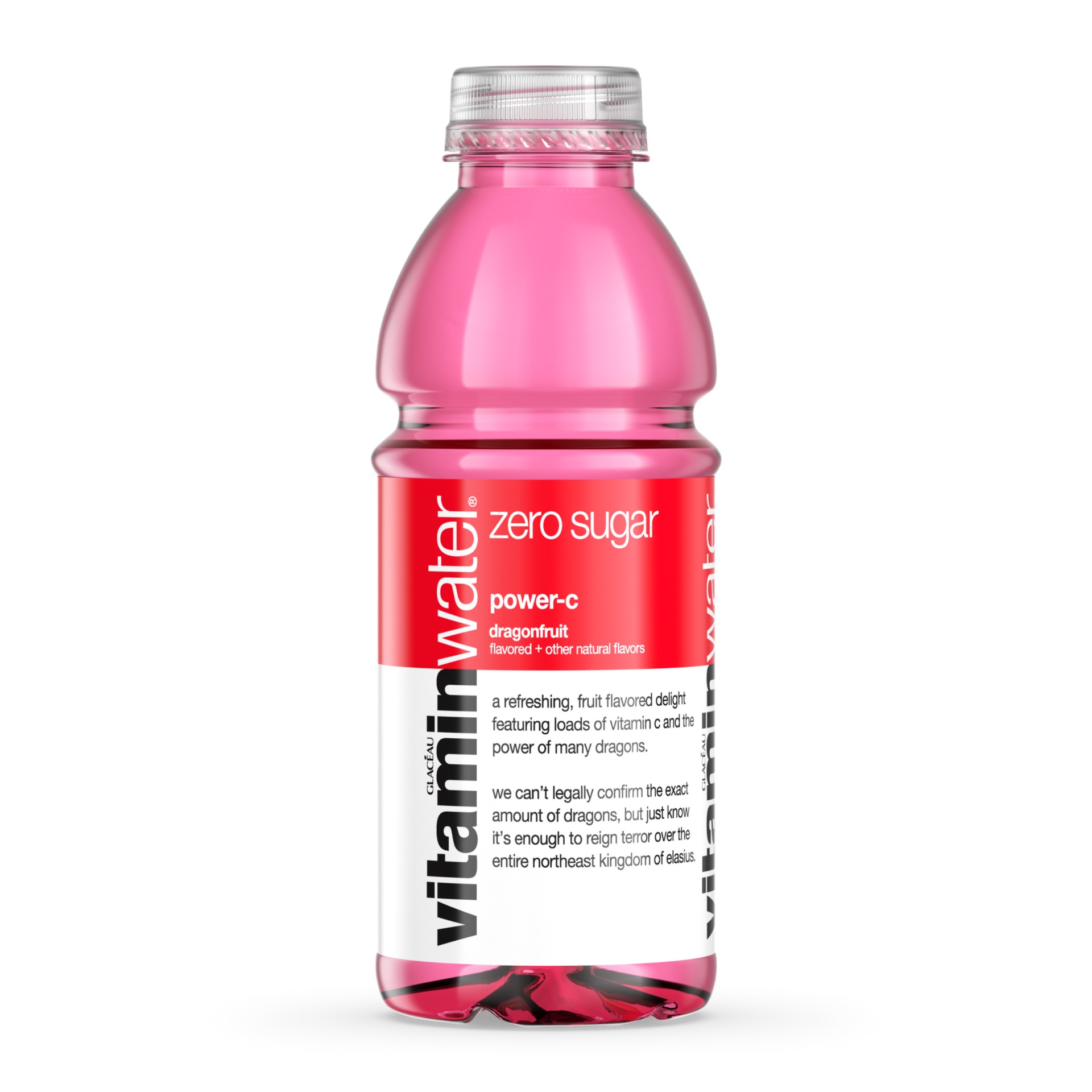 vitaminwater zero sugar powerc, electrolyte enhanced water w/ vitamins, dragonfruit drink Shipt