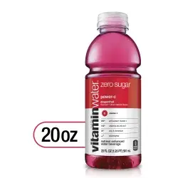 vitaminwater zero power-c dragonfruit - 20 fl oz Bottle