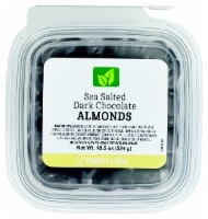 slide 1 of 1, Sea Salted Dark Chocolate Almonds, 18.5 oz