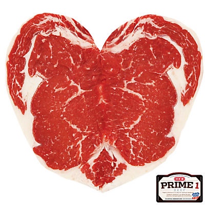 slide 1 of 1, H-E-B Prime 1 Sweetheart Ribeye Steak, Prime, per lb