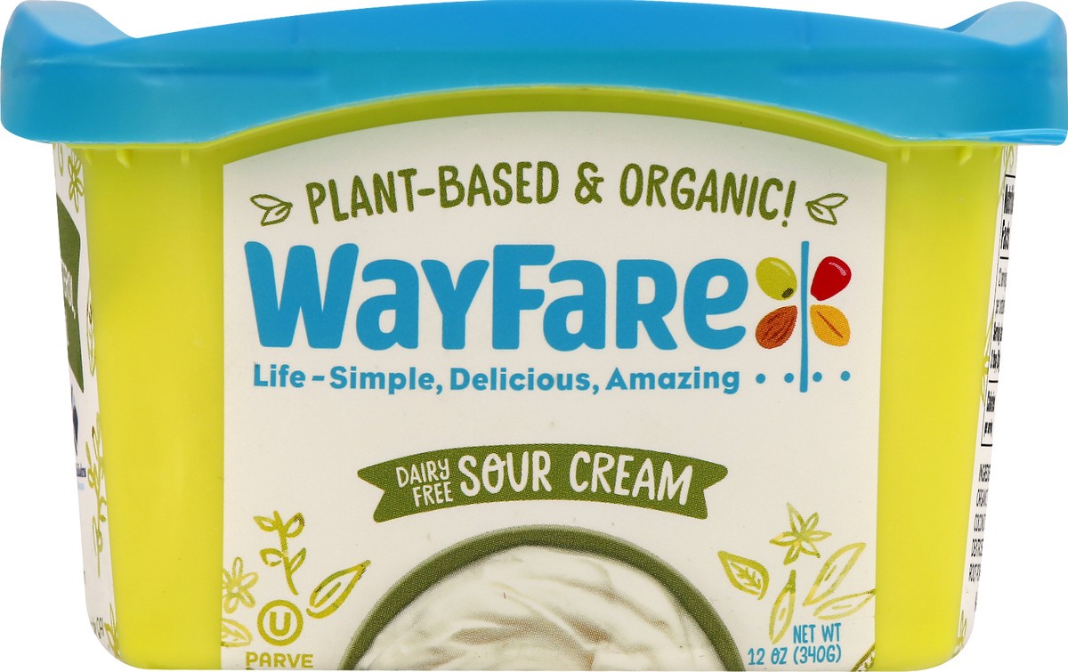 slide 1 of 9, Wayfare Sour Cream 12 Oz, 12 oz