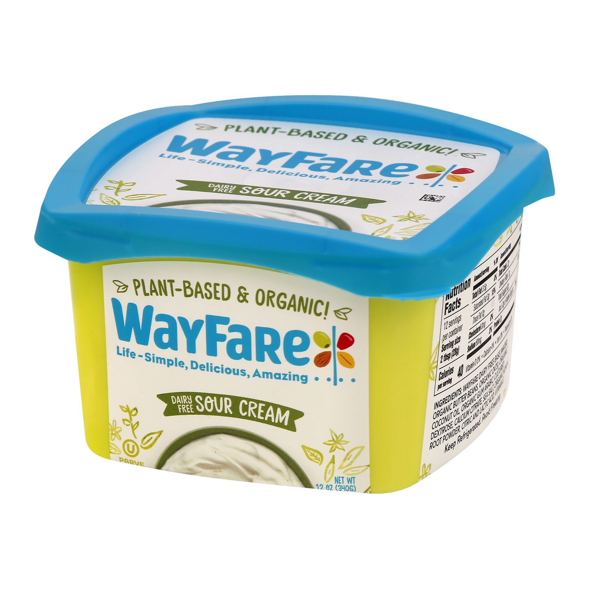 slide 9 of 9, Wayfare Sour Cream 12 Oz, 12 oz