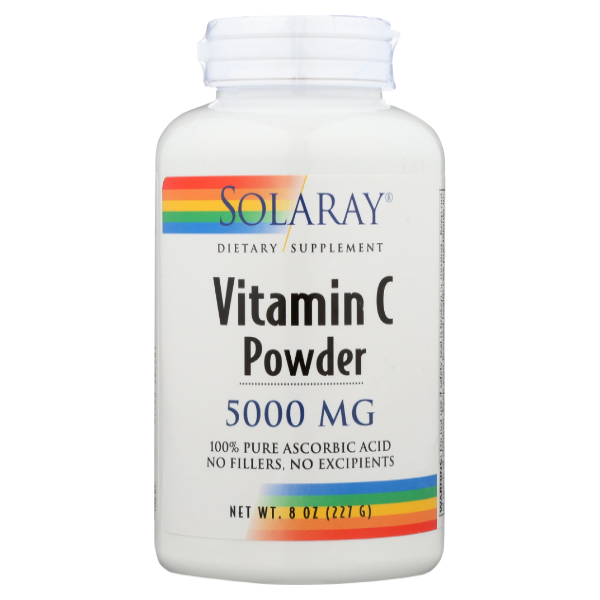 slide 1 of 1, Solaray Vitamin C Crystalline Powder, 8 oz; 5000 mg