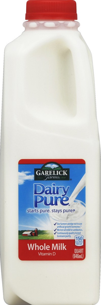 slide 5 of 5, Garelick Farms Whole Milk 1 qt, 1 qt