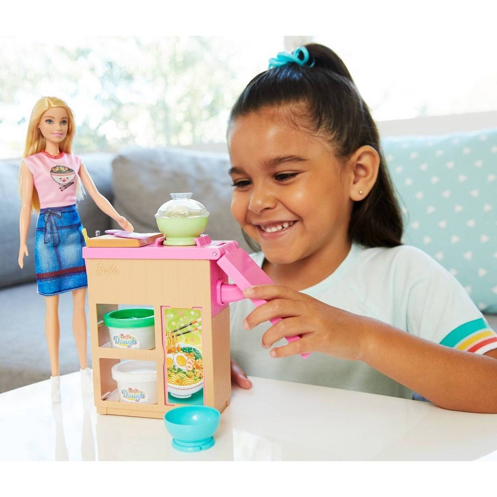 slide 2 of 6, Barbie Noodle Bar Career Playset, 1 ct