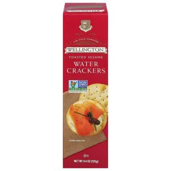 Wellington Toaster Sesame Water Crackers 4.4 oz