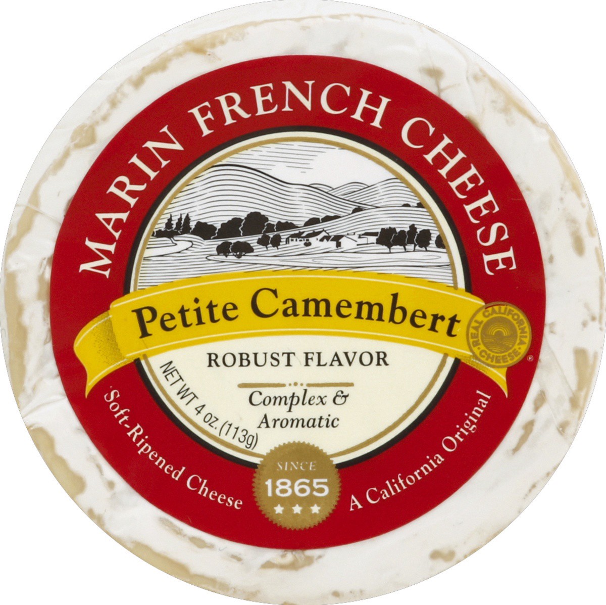 slide 2 of 5, Marin French Cheese Petite Camembert Robust Flavor, 4 oz