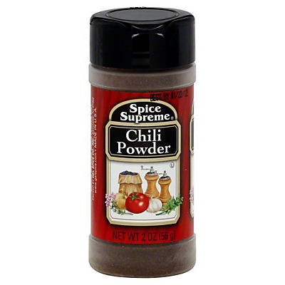 slide 1 of 1, Spice Supreme Powder - Chili, 2 oz