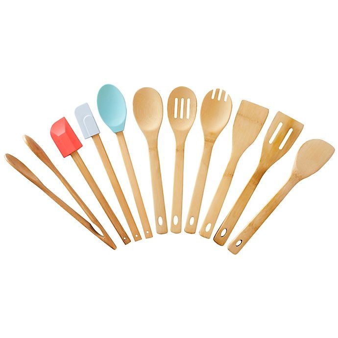 slide 1 of 1, Simply Essential Utensil Set, 10 ct