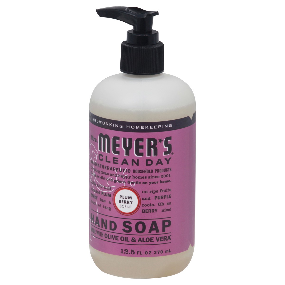slide 7 of 13, Mrs. Meyer's Clean Day Hand Soap - Berry Plum - 12.5 fl oz, 12.5 oz