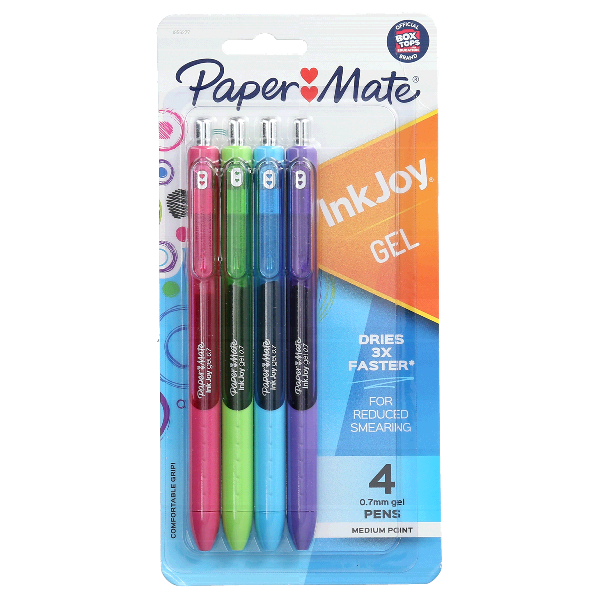 slide 1 of 1, Paper Mate InkJoy Gel Pens Medium Point Assorted Colors, 4 ct