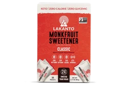 Lakanto Monk Fruit Sugar-Free Sweetener Classic Sticks