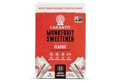 Lakanto Monk Fruit Sugar-Free Sweetener Classic Sticks