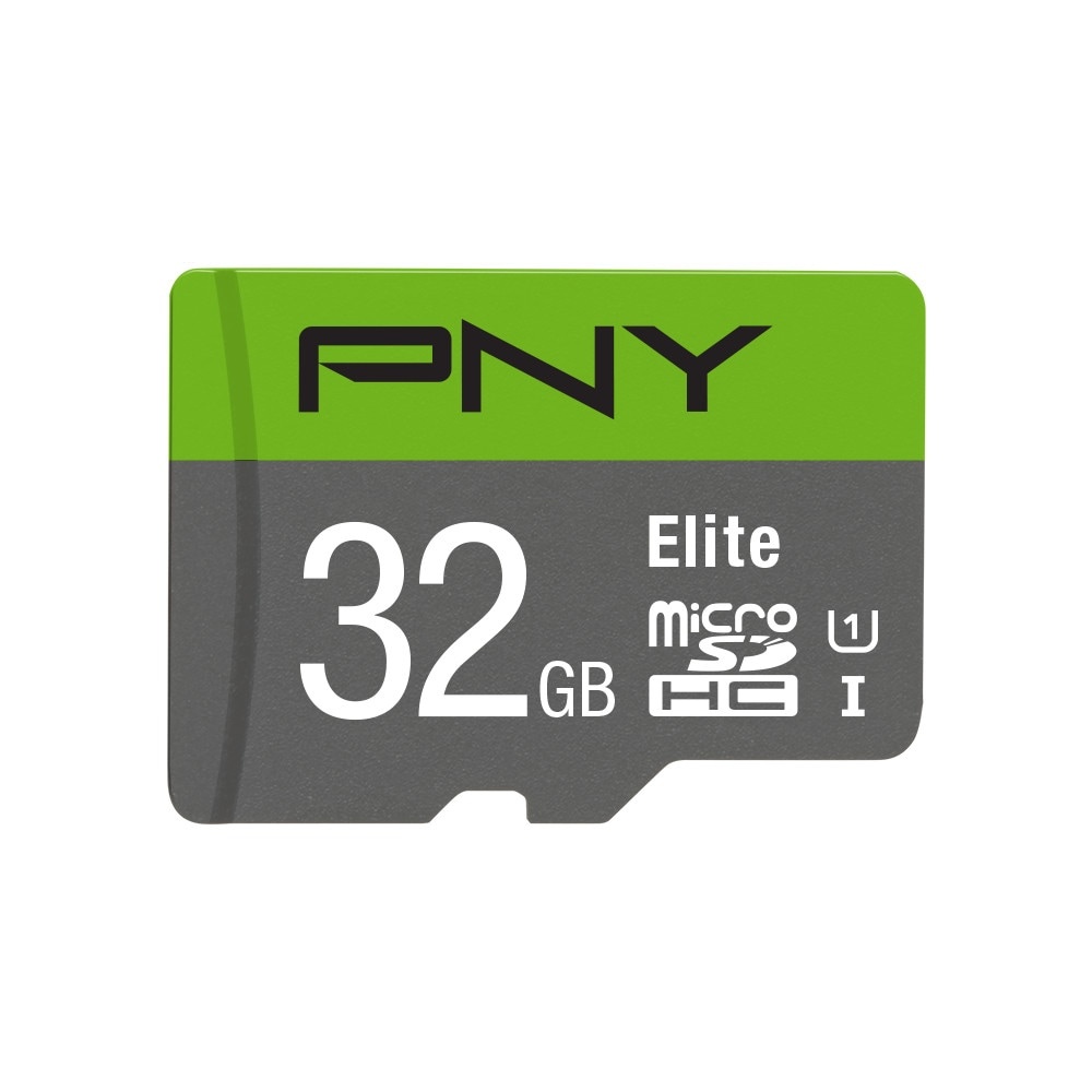 slide 1 of 1, PNY Elite 32Gb Microsdhc Class 10 Memory Card With Adapter, 32 gb