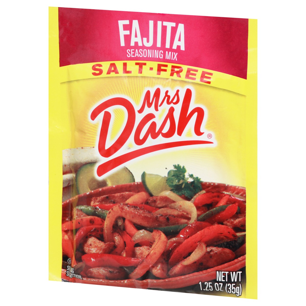 slide 7 of 11, Mrs. Dash Salt-Free Fajita Seasoning Mix 1.25 oz, 1.25 oz