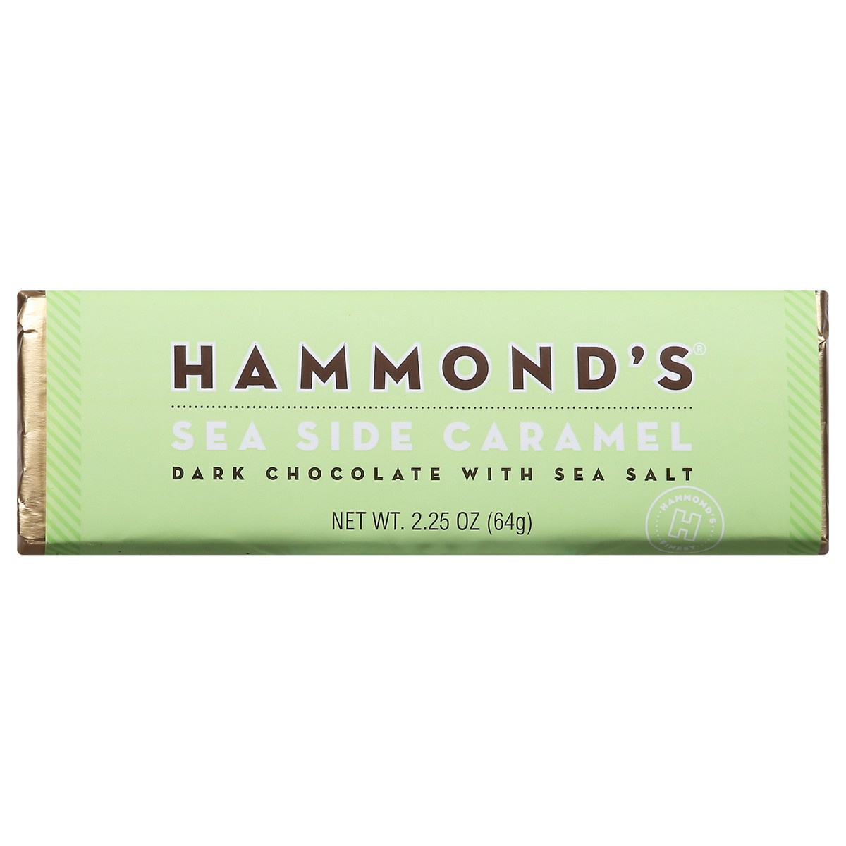 slide 1 of 5, Hammond's Sea Side Caramel Dark Chocolate Bar, 2.25 oz