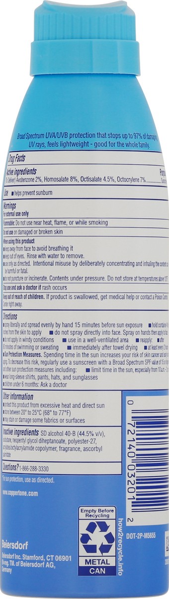 slide 5 of 9, Coppertone Complete Spf 30 Spray 5.5Oz, 5.5 oz