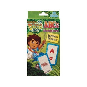 slide 1 of 1, Bendon Publishing Nickelodeon Go Diego Go! Abcs Learning Cards, 40 ct