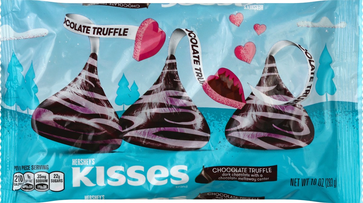 slide 5 of 5, Hershey's Kisses Valentine's Chocolate Truffle, 10 oz