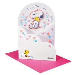American Greetings Snoopy & Woodstock Mother's Day Card for Mom