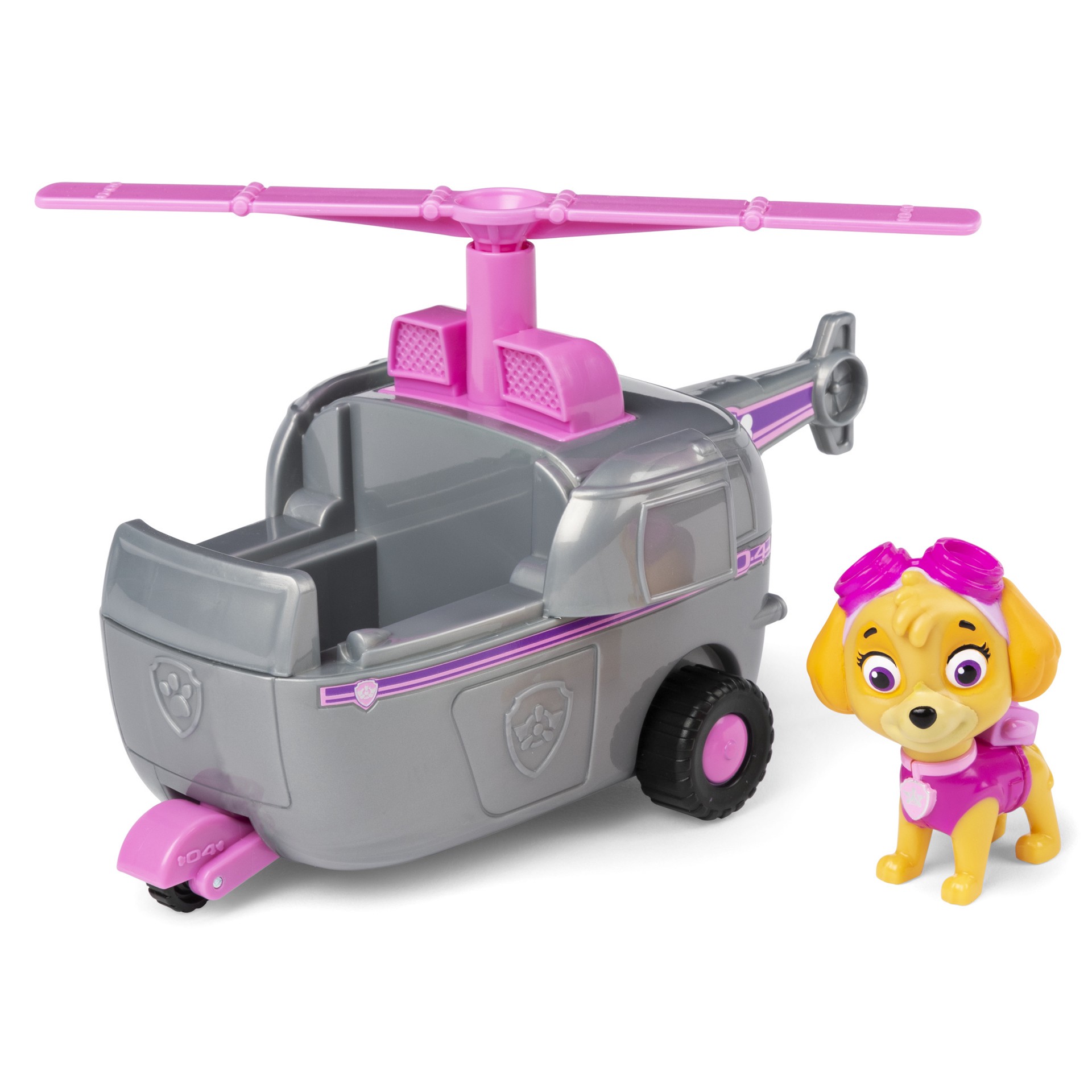 slide 1 of 5, PAW Patrol, Skye''s Helicopter Vehicle with Collectible Figure, for Kids Aged 3 and Up, 1 ct