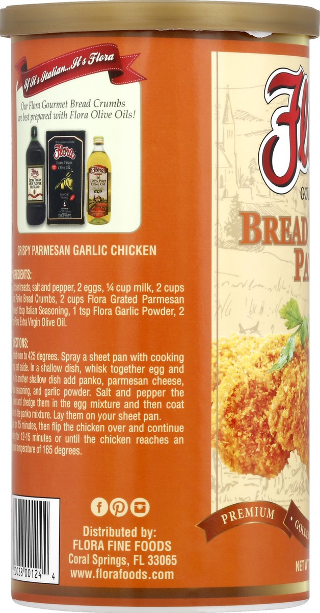 slide 3 of 6, Flora Bread Crumbs 12 oz, 12 oz